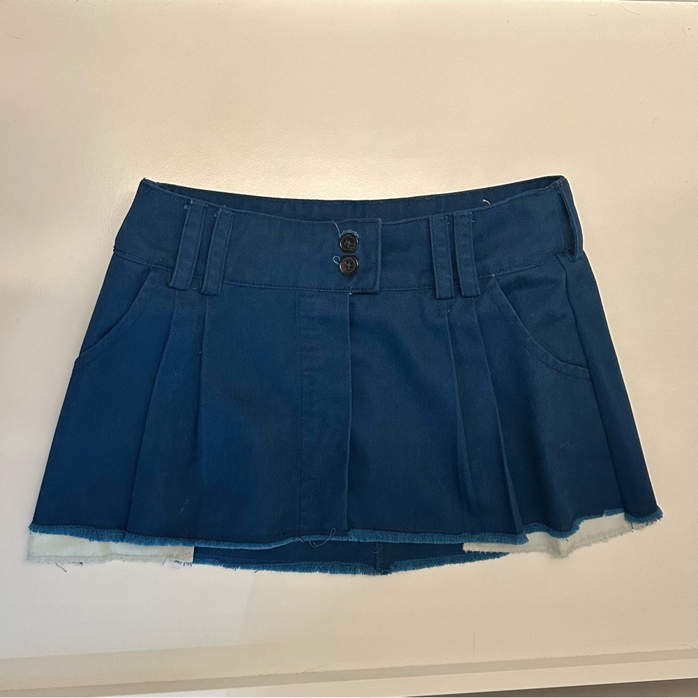 BDG sydney pleated low rise mini skirt XS